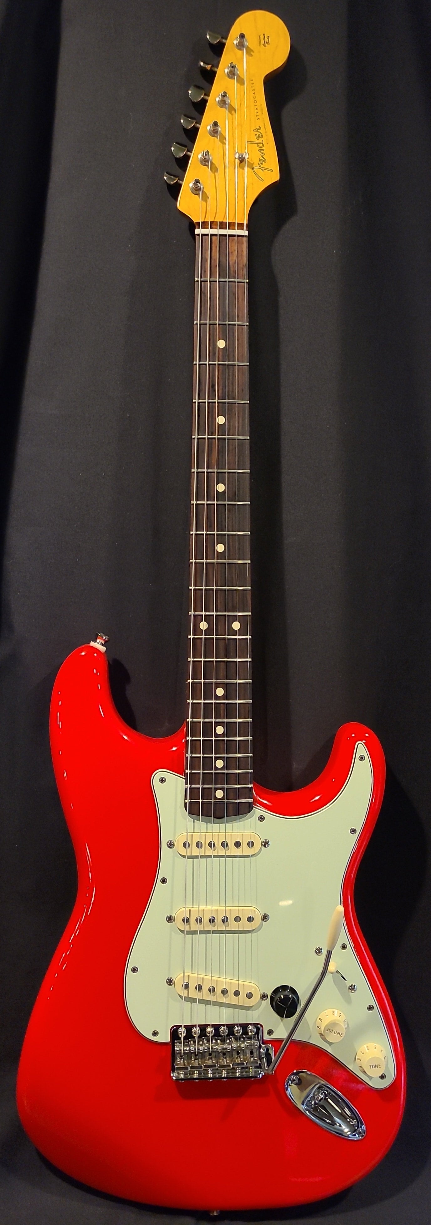 Custom Fender Stratocaster Hot Rod Red Nitro Knopfler '61 Inspired